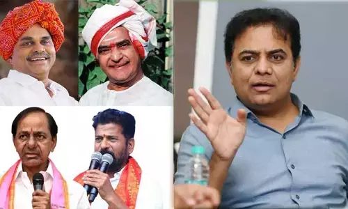 ఎన్టీఆర్, వైఎస్ఆర్, కేసీఆర్‌తో పోల్చి.. CM రేవంత్‌పై కేటీఆర్ సెటైర్