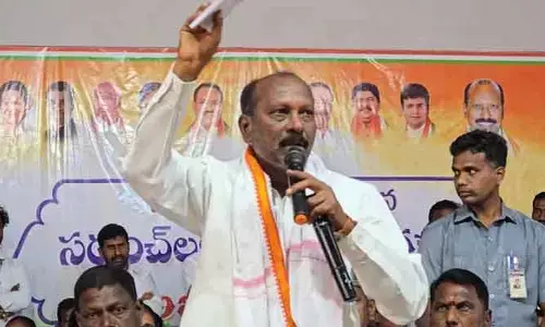 అమ్ముడుపోయే వ్యక్తిని కాదు.. అవసరం అయితే రాజీనామా చేస్తా : డీసీసీ  ప్రెసిడెంట్ గాజంగి నందయ్య