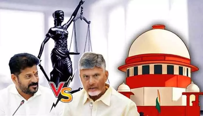 ఏపీకి షాకిచ్చిన తెలంగాణ సర్కార్.. పోలవరం-నల్లమలసాగర్ ప్రాజెక్టుపై సుప్రీంకోర్టులో పిటిషన్ ఏపీకి షాకిచ్చిన తెలంగాణ సర్కార్.. పోలవరం-నల్లమలసాగర్ ప్రాజెక్టుపై సుప్రీంకోర్టులో పిటిషన్