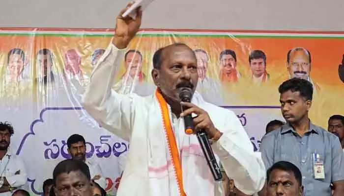 అమ్ముడుపోయే వ్యక్తిని కాదు.. అవసరం అయితే రాజీనామా చేస్తా : డీసీసీ ప్రెసిడెంట్ గాజంగి నందయ్య అమ్ముడుపోయే వ్యక్తిని కాదు.. అవసరం అయితే రాజీనామా చేస్తా : డీసీసీ ప్రెసిడెంట్ గాజంగి నందయ్య