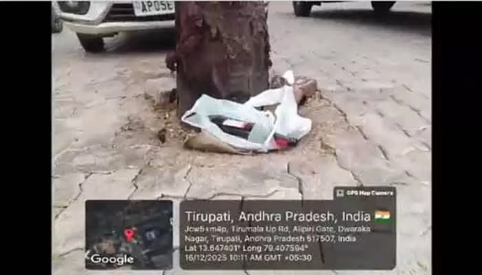 తిరుపతి : భూదేవి కాంప్లెక్స్ వద్ద మద్యం.. మాంసం తిరుపతి : భూదేవి కాంప్లెక్స్ వద్ద మద్యం.. మాంసం