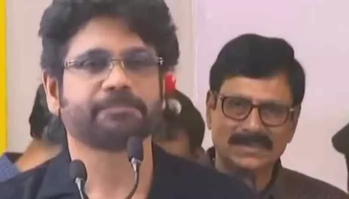 గుడివాడలో నాగార్జున పర్యటన..ఆ కాలేజీకి భారీ ఆర్థిక సాయం ! గుడివాడలో నాగార్జున పర్యటన..ఆ కాలేజీకి భారీ ఆర్థిక సాయం !