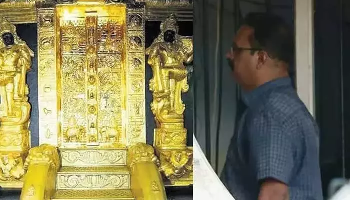 శబరిమల బంగారం చోరీ కేసు: మాజీ అడ్మినిస్ట్రేటివ్ ఆఫీసర్ అరెస్ట్ శబరిమల బంగారం చోరీ కేసు: మాజీ అడ్మినిస్ట్రేటివ్ ఆఫీసర్ అరెస్ట్