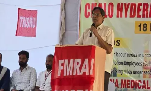 మెడిక‌ల్ అండ్ సేల్స్ రిప్ర‌జెంటేటివ్స్ చేస్తున్న న్యాయ‌బ‌ద్ద‌మైన పోరాటానికి సంపూర్ణ‌  మ‌ద్ద‌తు : సీఐటీయూ రాష్ట్ర ఉపాధ్య‌క్షులు ఎస్. వీర‌య్య