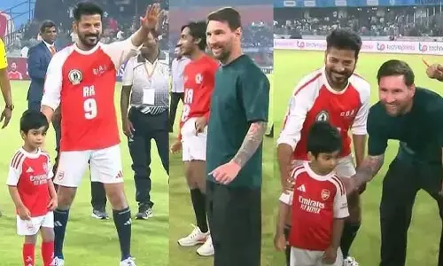‘అందుకే నా మనవడిని తీసుకెళ్లా’.. మెస్సీతో ఫుట్‌బాట్‌ మ్యాచ్‌పై CM రేవంత్ క్లారిటీ