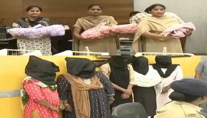 రూ.5 లక్షలకు పిల్లల విక్రయం.. బలగం సరోజిని గ్యాంగ్ మరోసారి అరెస్ట్ రూ.5 లక్షలకు పిల్లల విక్రయం.. బలగం సరోజిని గ్యాంగ్ మరోసారి అరెస్ట్