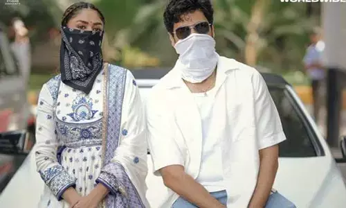 దొంగలుగా మారిన టాలీవుడ్ హీరో, హీరోయిన్.. సోషల్ మీడియాలో హాట్ టాపిక్‌గా మారిన ఫొటోలు