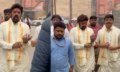 Akhanda 2:  వార‌ణాసిలో అఖండ 2 టీం..పంచ‌క‌ట్టులో బాల‌య్య‌