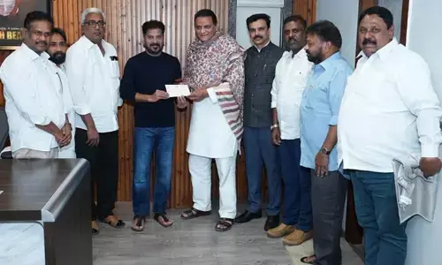 సీఎం రేవంత్‌తో మంత్రి అజారుద్దీన్, క్రిస్టియన్ మైనారిటీ నేతల భేటీ