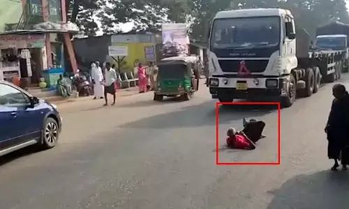 ఏం గుండెరా వాడిది..! ఏకంగా నడి రోడ్డుపైనే.. మద్యం మత్తులో బీభత్సం