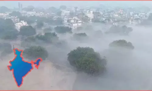 ఉత్తరాదిని కమ్మేసిన దట్టమైన పొగమంచు: ఢిల్లీకి ‘రెడ్ అలర్ట్’.. అస్తవ్యస్తమైన రవాణా వ్యవస్థ!