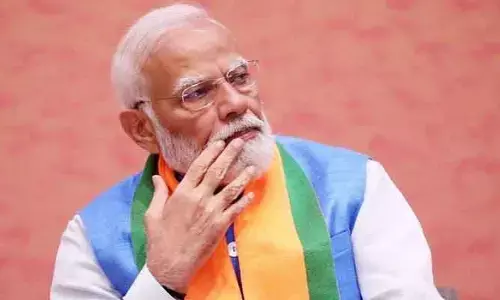 ప్రతికూల వాతావరణం.. వెనక్కి మళ్లిన ప్రధాని మోదీ హెలికాప్టర్