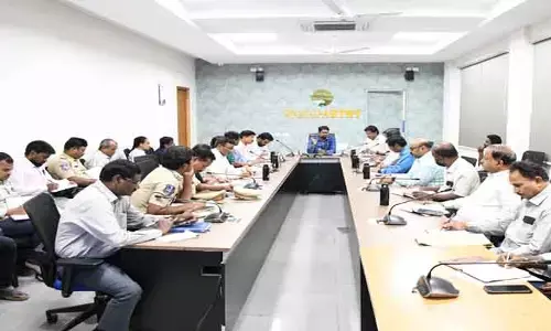 గ‌వ‌ర్న‌ర్ ఏర్పాట్ల‌ను ప‌క‌డ్బందీగా నిర్వ‌హించాలి :  క‌లెక్ట‌ర్ ఆద‌ర్శ్ సుర‌భి