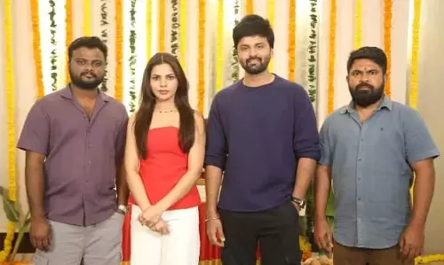 పూజా  కార్యక్రమాలతో ప్రారంభమైన   బొమ్మ హిట్