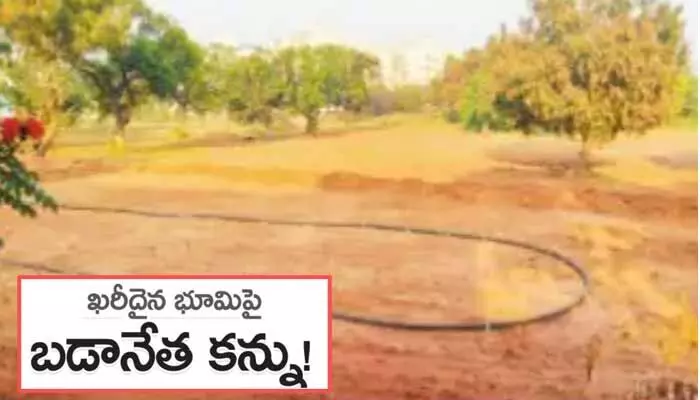 జిల్లా కేంద్రంలో ఖరీదైన భూమిపై బడా నేత కన్ను! జిల్లా కేంద్రంలో ఖరీదైన భూమిపై బడా నేత కన్ను!