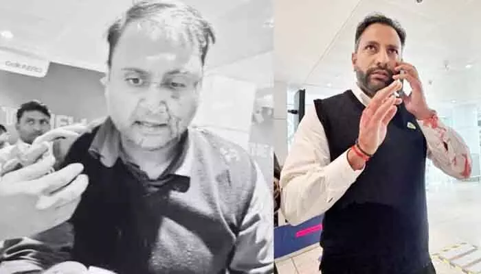 ప్రయాణికుడిపై ఎయిరిండియా పైలట్ దాడి.. విధుల నుంచి సస్పెండ్ చేస్తూ ఉత్తర్వులు ప్రయాణికుడిపై ఎయిరిండియా పైలట్ దాడి.. విధుల నుంచి సస్పెండ్ చేస్తూ ఉత్తర్వులు