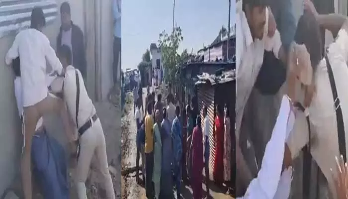 పోలీసులపై ఓడిన సర్పంచ్ అభ్యర్థి కుటుంబం రాళ్ల దాడి.. గ్రామంలో హై టెన్షన్ పోలీసులపై ఓడిన సర్పంచ్ అభ్యర్థి కుటుంబం రాళ్ల దాడి.. గ్రామంలో హై టెన్షన్
