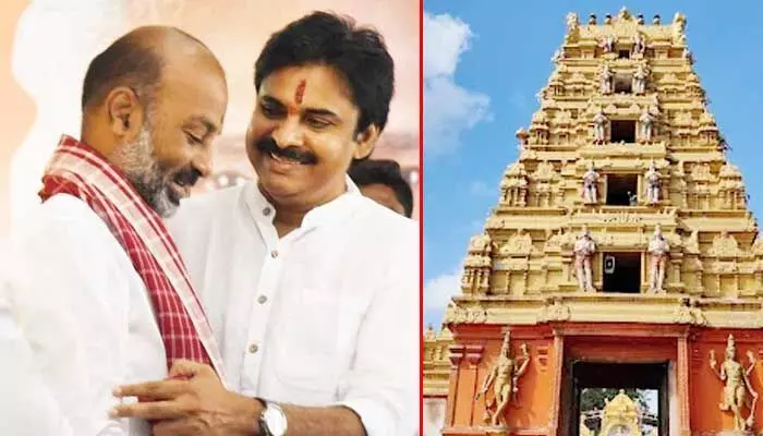 పవన్ కల్యాణ్ చొరవ.. కొండగట్టులో 96 గదుల నిర్మాణం: బండి సంజయ్ పవన్ కల్యాణ్ చొరవ.. కొండగట్టులో 96 గదుల నిర్మాణం: బండి సంజయ్
