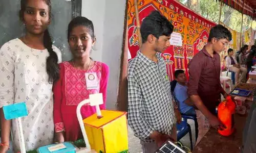 జిల్లా స్థాయి సైన్స్ ఫెయిర్ లో భరత్  విద్యార్థులు