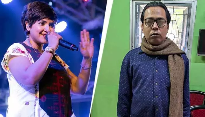 ‘సెక్యులర్’ పాట పాడాలంటూ సింగర్పై దాడి! ‘సెక్యులర్’ పాట పాడాలంటూ సింగర్పై దాడి!