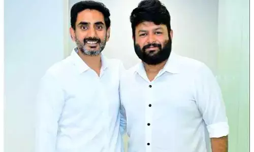 మంత్రి నారా లోకేశ్‌ను కలిసిన తమన్..కార‌ణం ఇదే