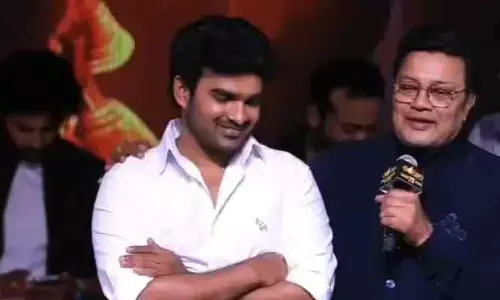 టాలీవుడ్ హీరోకు సాయి కుమార్ కు వార్నింగ్‌..స్టేజ్ పైనే !