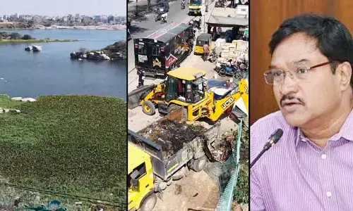 హైడ్రాతో చేతులు క‌లిపిన స్థానికులు.. ఆ చెరువు చుట్టూ నిఘా..