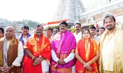 శ్రీవారిని దర్శించుకున్న దామోదర రాజనర్సింహ
