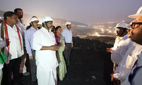24 గంటల బొగ్గు తవ్వకం వ్యవస్థపై డిప్యూటీ సీఎం భట్టి పరిశీలన