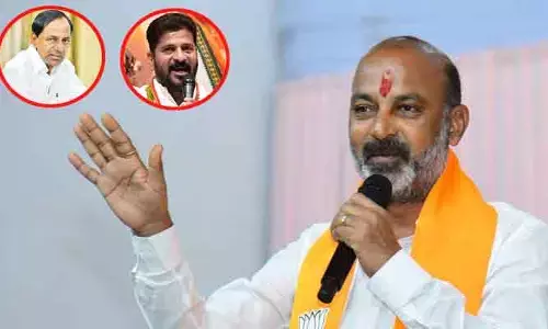 మాజీ సీఎం కేసీఆర్, సీఎం రేవంత్ రెడ్డి మధ్య లోపాయికారి ఒప్పందం: కేంద్ర మంత్రి బండి
