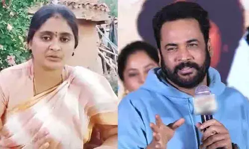 నటుడు శివాజీకి మాజీ సర్పంచ్ నవ్య మద్దతు