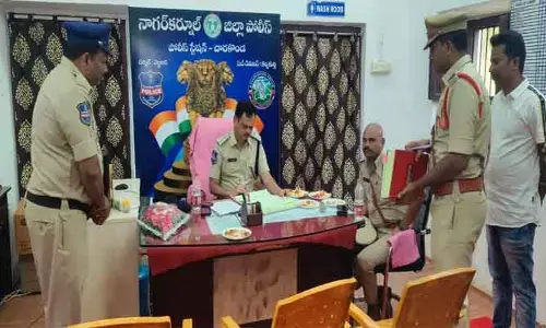 చార‌కొండ పోలీస్ స్టేష‌న్ ను డీఎస్పీ అక‌స్మిక త‌నిఖీ