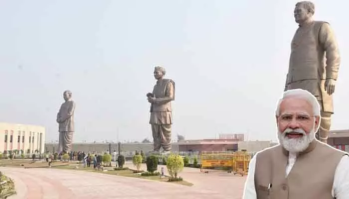 కాసేపట్లో లక్నోకు ప్రధాని నరేంద్ర మోదీ.. ‘ప్రేరణ స్థల్’ ప్రారంభోత్సవం కాసేపట్లో లక్నోకు ప్రధాని నరేంద్ర మోదీ.. ‘ప్రేరణ స్థల్’ ప్రారంభోత్సవం