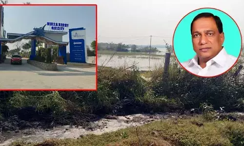 శామీర్‌పేట పెద్ద చెరువుపై మల్లారెడ్డి కన్ను.. తానే ఎమ్మెల్యే కావడంతో..!!