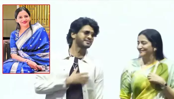 యంగ్ హీరోతో మల్లారెడ్డి కోడలు డాన్స్.. వీడియో వైరల్ యంగ్ హీరోతో మల్లారెడ్డి కోడలు డాన్స్.. వీడియో వైరల్