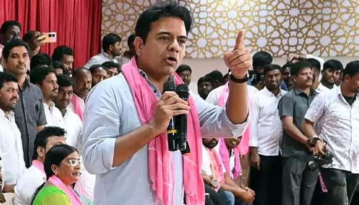 రేపు నాగర్ కర్నూలు జిల్లా కు రానున్న కేటీఆర్ రేపు నాగర్ కర్నూలు జిల్లా కు రానున్న కేటీఆర్