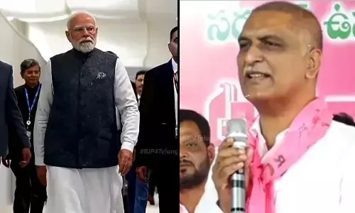 తెలంగాణకు మోడీ ఏమీ చేయలేదంటారా?.. హరీశ్‌రావు వీడియో పోస్ట్ చేసిన బీజేపీ ఫైర్