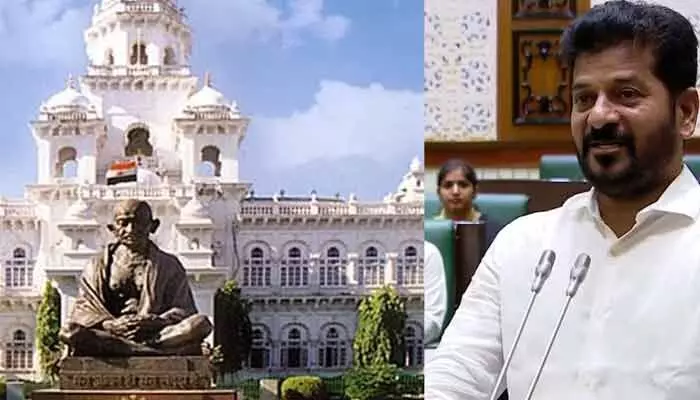 దమ్ముంటే నెల రోజులు పాటు అసెంబ్లీ సెషన్ నిర్వహించాలి.. బీజేపీ డిమాండ్ దమ్ముంటే నెల రోజులు పాటు అసెంబ్లీ సెషన్ నిర్వహించాలి.. బీజేపీ డిమాండ్