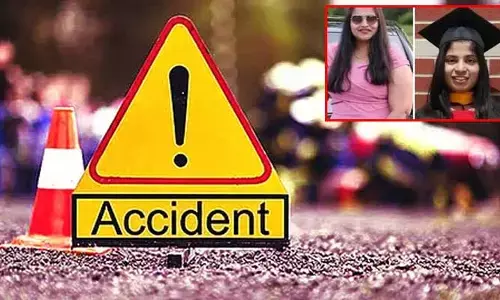 అమెరికాలో విషాదం: రోడ్డు ప్రమాదంలో మహబూబాబాద్ యువతుల మృతి