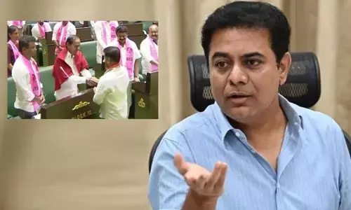 KTR: అసెంబ్లీలో కేసీఆర్‌ను సీఎం రేవంత్ రెడ్డి కలవడంపై కేటీఆర్ స్పందన