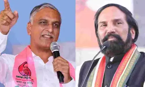 Harish Rao: ఉత్తమ్‍కు సీఎం రేవంత్ రెడ్డి గాలి సోకినట్లుంది.. హరీశ్ రావు కౌంటర్