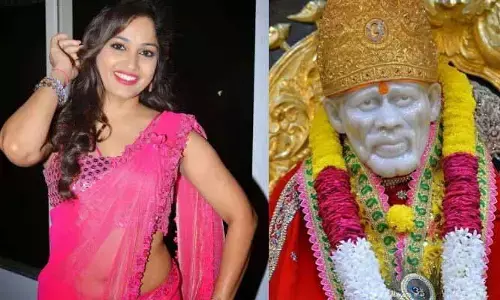సాయిబాబా దేవుడు కాదంటూ ప్రచారం.. నటి మాధవీలతపై కేసు నమోదు