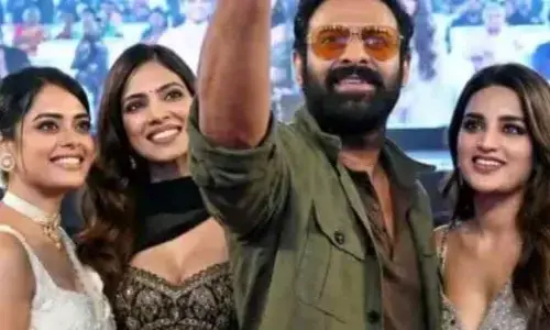 ప్రభాస్ శారీ గిఫ్ట్ ఇవ్వ‌డంపై హీరోయిన్ కామెంట్స్ !