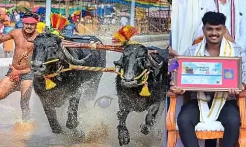 కంబళ పోటీల్లో సరికొత్త రికార్డ్‌