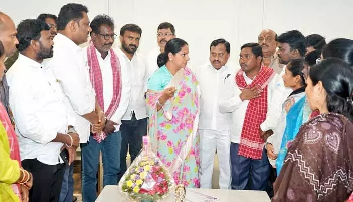 TG: కళాకారులకు తెలంగాణ జాగృతి మద్దతు TG: కళాకారులకు తెలంగాణ జాగృతి మద్దతు