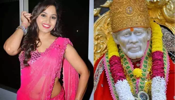 సాయిబాబా దేవుడు కాదంటూ ప్రచారం.. నటి మాధవీలతపై కేసు నమోదు సాయిబాబా దేవుడు కాదంటూ ప్రచారం.. నటి మాధవీలతపై కేసు నమోదు