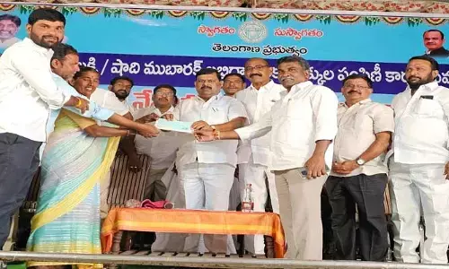 దేవరకొండలో 407 మంది లబ్ధిదారులకు కళ్యాణ లక్ష్మి, షాది ముబారక్ చెక్కుల పంపిణీ :  ఎమ్మెల్యే బాలు నాయ‌క్