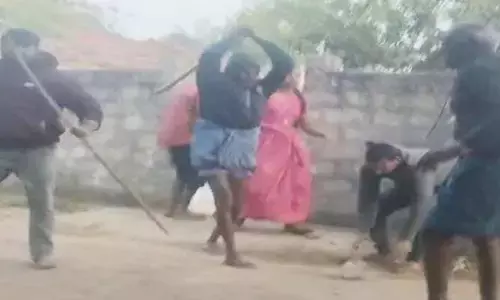భూ త‌గాదాల‌తో ఘ‌ర్ష‌ణ
