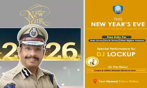 35 బీఏసీ దాటితే ఔట్ అయినట్టే.. వెరైటీగా CP సజ్జనార్ న్యూ ఇయర్ విషెస్