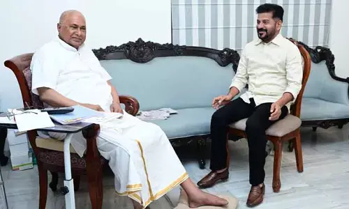మోకాలికి శస్త్ర చికిత్స.. జానారెడ్డిని పరామర్శించిన సీఎం రేవంత్‌ రెడ్డి